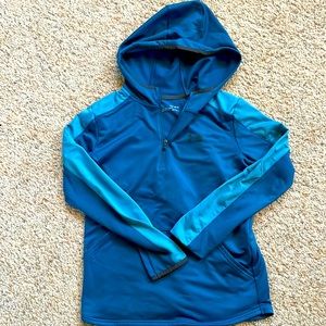 Under Armour Youth Zip Neck Hoodie Size L
